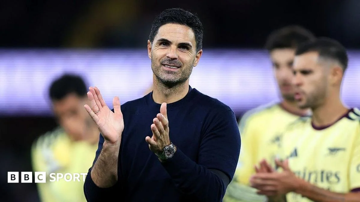 Arsenal manager Mikel Arteta enters elite 250-game club