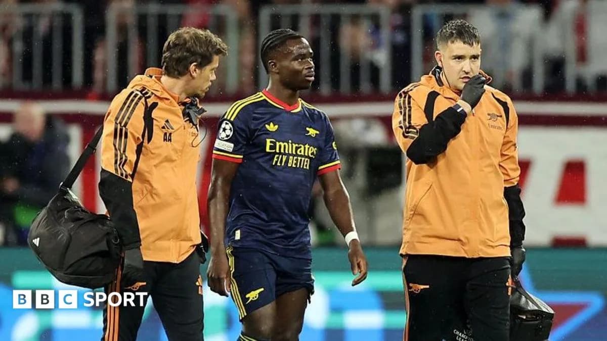 Arsenal-ի ֆուտਬոլիստ Bukayo Saka-ն մտահոգիչ վնասվածք է ստացել Չեմպիոնների լիգայում